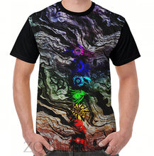 Load image into Gallery viewer, Yoga Chakra Pants Graphic T-Shirt men tops tee women t shirt men funny print O-neck Short Sleeve tshirts