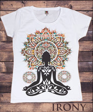 Load image into Gallery viewer, Damen Azteken Yoga Top Buddha Chakra Meditation Zen Hobo Boho Frieden t shirt