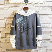 Load image into Gallery viewer, Autumn Spring 2020 Hoodie Sweatshirt Mens Hip Hop Punk Pullover Streetwear Casual Fashion Clothes Plus Size 5XL