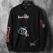 Load image into Gallery viewer, 2019 New Spring Plus Asian Size L-6XL 7XL 8XL Streetwear Hoodies Men Hip Hop Streets Sweatshirt Long Sleeves