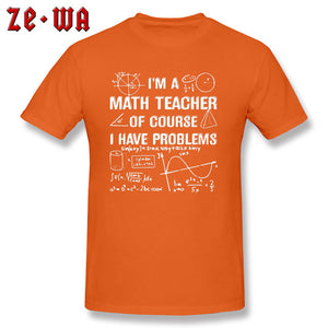 Math Number Theory T Shirt Function Formula Men Fashion Tshirts Geometric Area Solution Math Teacher Problems Science T Shirts