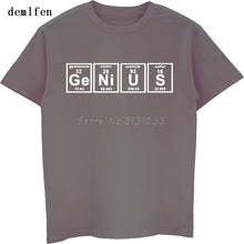 Load image into Gallery viewer, Funny Genius Periodic Table Science Chemistry T-shirt Summer Adult Printed Mens Cotton T Shirt Casual Unisex Tees Tops
