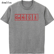 Load image into Gallery viewer, Funny Genius Periodic Table Science Chemistry T-shirt Summer Adult Printed Mens Cotton T Shirt Casual Unisex Tees Tops
