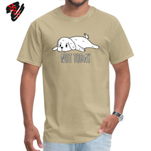 Load image into Gallery viewer, Cute Men T Shirts Bichon Frise Not Today Pet Dog Tees Print Anime Tshirt Cartoon 100% Cotton Animal Lover T-shirts Plus Size Top
