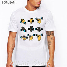 Load image into Gallery viewer, 2019 animal yoga print tshirt men Boston Terriers Avocado T-Shirt homme funny t shirts camisetas hombre tumblr Tops tee
