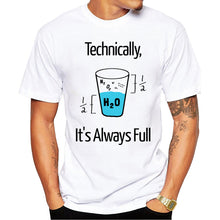 Load image into Gallery viewer, TEEHUB Hot Sales Funny Science Joke Men T-Shirt O-Neck Short Sleeve Tshirts Letters Printed Cool Tops Funny Tees
