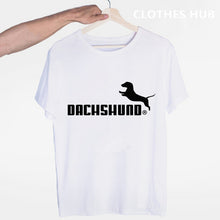Load image into Gallery viewer, Dachshund Puppy Pet Lover Owner Wiener Dog New Fashion Hip Hop T Shirt Men Women Harajuku T-Shirts Print Tees Tops
