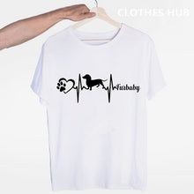 Load image into Gallery viewer, Dachshund Puppy Pet Lover Owner Wiener Dog New Fashion Hip Hop T Shirt Men Women Harajuku T-Shirts Print Tees Tops
