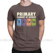 Load image into Gallery viewer, Periodic Table Of Humor Man's Funny T Shirt S Ar Ca Sm Science Sarcasm Primary Elements Chemistry T-Shirt Cotton Tees Plus Size
