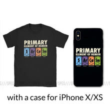 Load image into Gallery viewer, Periodic Table Of Humor Man's Funny T Shirt S Ar Ca Sm Science Sarcasm Primary Elements Chemistry T-Shirt Cotton Tees Plus Size
