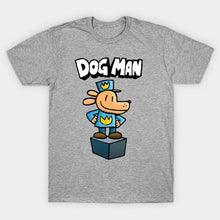 Load image into Gallery viewer, Dog Man T-Shirt dog man gifts dog man merch book lover captain underpants world book day dogman dog man dog
