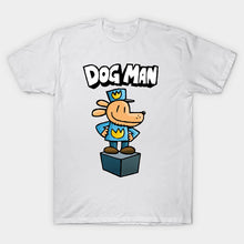 Load image into Gallery viewer, Dog Man T-Shirt dog man gifts dog man merch book lover captain underpants world book day dogman dog man dog
