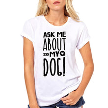 Load image into Gallery viewer, Women Clothes Dog Paw Cute Lover  Funny Summer  Fashion Cartoon Print Ladies Woman Harajuku Punk Top Tee Shirt T Female T-shirt
