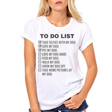 Load image into Gallery viewer, Women Clothes Dog Paw Cute Lover  Funny Summer  Fashion Cartoon Print Ladies Woman Harajuku Punk Top Tee Shirt T Female T-shirt
