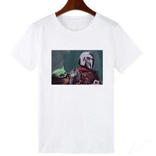 Load image into Gallery viewer, Showtly  2019 The Mandalorian Baby Yoda Sweatshirt Men/Women Star Wars TV Series T shirt 90S Science Fiction Movies Tee Tops
