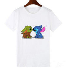 Load image into Gallery viewer, Showtly  2019 The Mandalorian Baby Yoda Sweatshirt Men/Women Star Wars TV Series T shirt 90S Science Fiction Movies Tee Tops
