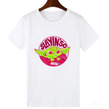 Load image into Gallery viewer, Showtly  2019 The Mandalorian Baby Yoda Sweatshirt Men/Women Star Wars TV Series T shirt 90S Science Fiction Movies Tee Tops
