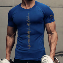 Load image into Gallery viewer, Men Tshirt Compression Fitness Tights Running Shirt Gym Blouse Yoga Sport Wear Exercise Muscle Sport Man's T-Shirt
