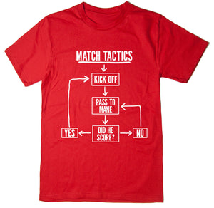Match Tactics, Pass to Mane - Funny Liverpool  Football T-shirtMen Women Unisex Fashion tshirt Free Shipping