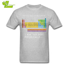 Load image into Gallery viewer, Funny Science Geek Nerd I Wear This Periodically Periodic Table Of Elements Male T Shirt Fashion Top Men Tshirts Teenage Clothes
