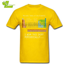 Load image into Gallery viewer, Funny Science Geek Nerd I Wear This Periodically Periodic Table Of Elements Male T Shirt Fashion Top Men Tshirts Teenage Clothes
