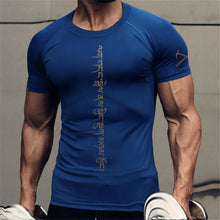 Load image into Gallery viewer, Men Tshirt Compression Fitness Tights Running Shirt Gym Blouse Yoga Sport Wear Exercise Muscle Sport Man's T-Shirt
