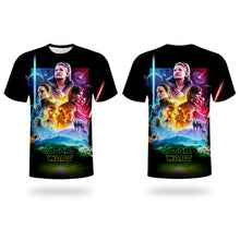 Load image into Gallery viewer, 2019 Super popular science fiction Hot sale Men T shirt WHOSONG Star Wars 9 3D T-shirt Cool modern Boys clothes Tops Tees
