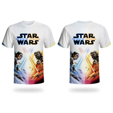 Load image into Gallery viewer, 2019 Super popular science fiction Hot sale Men T shirt WHOSONG Star Wars 9 3D T-shirt Cool modern Boys clothes Tops Tees
