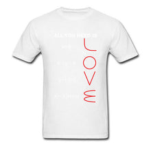 Load image into Gallery viewer, Geometric Algebra Equation Graph Tshirts A ll You Need Is Love Math Science Problem Black Fashion TeeShirt Plus Size New T Shirt
