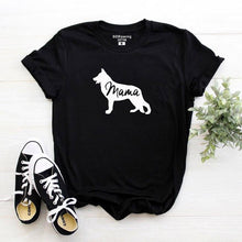 Load image into Gallery viewer, German Shepherd Shirt Gift For Dog Lovers T Shirt Pet Lover Gift Dog Mom Shirt Animal Lover Dog Owner Mama tops Ladies tees

