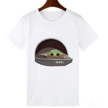 Load image into Gallery viewer, Showtly   The Mandalorian Baby Yoda Sweatshirt Men/Women Star Wars TV Series T shirt 90S Science Fiction Movies Tee Tops
