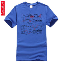 Load image into Gallery viewer, Math Mathematics Formulas Numbers Graphic Tshirts Geometric Area Theroy Science Physical Chemistry 100% Cotton Men T-Shirt
