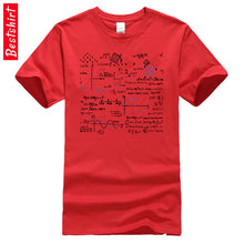 Load image into Gallery viewer, Math Mathematics Formulas Numbers Graphic Tshirts Geometric Area Theroy Science Physical Chemistry 100% Cotton Men T-Shirt
