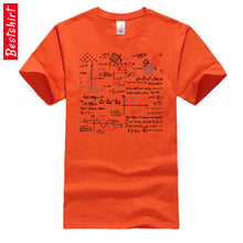 Load image into Gallery viewer, Math Mathematics Formulas Numbers Graphic Tshirts Geometric Area Theroy Science Physical Chemistry 100% Cotton Men T-Shirt
