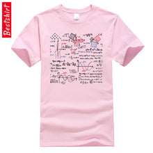 Load image into Gallery viewer, Math Mathematics Formulas Numbers Graphic Tshirts Geometric Area Theroy Science Physical Chemistry 100% Cotton Men T-Shirt
