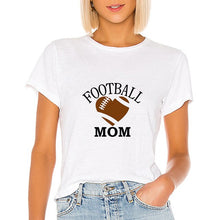 Load image into Gallery viewer, Vintage Spring Summer Football Mom Round Collar Tshirt Plus Size Punk Casual Harajuku T-shirt Graphic Hip Hop Clothes T shirt
