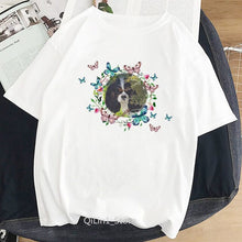 Load image into Gallery viewer, Harajuku kawaii Cavalier King Charles Spaniel Dog printed tshirt women’s friends dog lover tee shirt femme white t shirt
