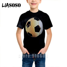 Load image into Gallery viewer, T-shirt 3D print Men women soccer Anime t shirt football tees top Harajuku KIDS shirts baby children tshirt fashion Short Sleeve

