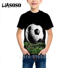 Load image into Gallery viewer, T-shirt 3D print Men women soccer Anime t shirt football tees top Harajuku KIDS shirts baby children tshirt fashion Short Sleeve
