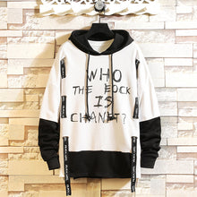 Load image into Gallery viewer, Patchwork Style Autumn Spring 2019 Hoodie Sweatshirt Mens Hip Hop Punk Pullover Streetwear Casual Fashion Clothes
