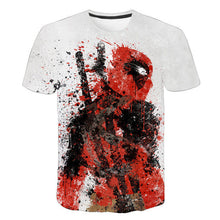 Load image into Gallery viewer, Science fiction movie animation superhero Marvel cartoon series 3D T-shirt student T-shirt trend super cool men and women T-shir

