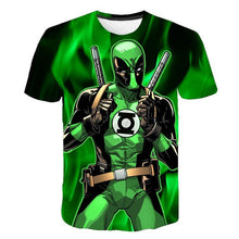 Load image into Gallery viewer, Science fiction movie animation superhero Marvel cartoon series 3D T-shirt student T-shirt trend super cool men and women T-shir
