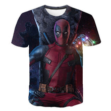 Load image into Gallery viewer, Science fiction movie animation superhero Marvel cartoon series 3D T-shirt student T-shirt trend super cool men and women T-shir
