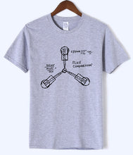 Load image into Gallery viewer, New Arrival Back To The Future Men T Shirt 2020 Summer Science Funny Men's Tshirt 100% Cotton High Quality Short Sleeve T-Shirt
