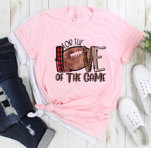 Load image into Gallery viewer, For The Love of The Game Football Printing Tshirt Women Tops Summer Casual Short Sleeve T Shirt Woman Clothes Femme 2020
