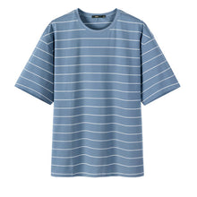 Load image into Gallery viewer, SEMIR T-shirts men short sleeve summer new round neck men t shirt loose trend striped bottoming tshirt
