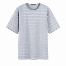 Load image into Gallery viewer, SEMIR T-shirts men short sleeve summer new round neck men t shirt loose trend striped bottoming tshirt
