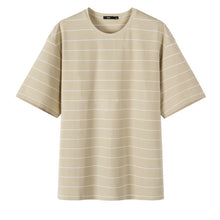 Load image into Gallery viewer, SEMIR T-shirts men short sleeve summer new round neck men t shirt loose trend striped bottoming tshirt
