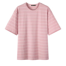 Load image into Gallery viewer, SEMIR T-shirts men short sleeve summer new round neck men t shirt loose trend striped bottoming tshirt
