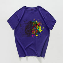 Load image into Gallery viewer, left Brain right brain Sarcastic Graphic novelty T-Shirt men Science Biology streetwear Math Physics Funny Tshirt men clothes
